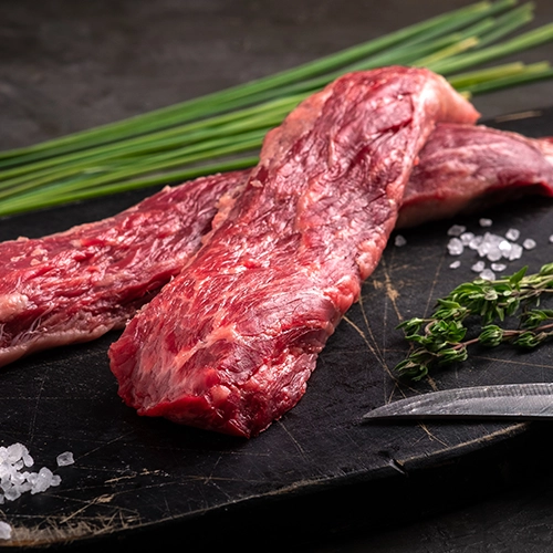 Bœuf Onglet (22.00€ le kg)